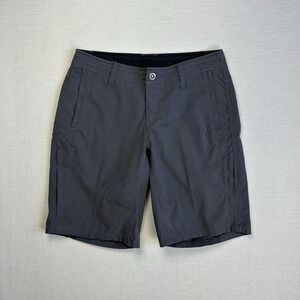 Kuhl Spire Hiking Utility Shorts Womens 8 Gray Outdoor Style 6285 Performance